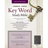 Hebrew-Greek Key Word Study Bible: New King James Version, Black, Genuine Leather