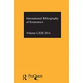 The International Bibliography of Economics 2014: International Bibliography of the Social Sciences