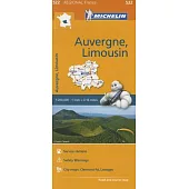 Michelin Regional Auvergne, Limousin, France
