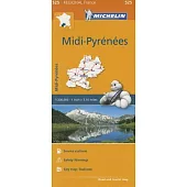 Michelin Regional Maps France: Midi-Pyrénées