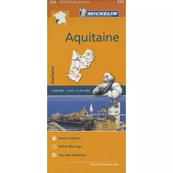 Michelin Regional France: Aquitaine