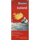 Michelin Iceland Map 750