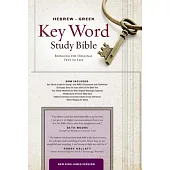 Hebrew-Greek Key Word Study Bible: New King James Version, Black Genuine Leather: Key Insights into God’s Word