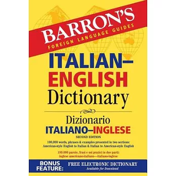 Barron’s Foreign Language Guides Italian-English Dictionary / Dizionario Italiano-Inglese