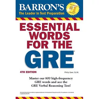 Barron’s Essential Words for the GRE