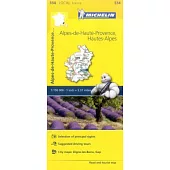 Michelin Alpes-de-Haute-Provence, Hautes-Alpes France