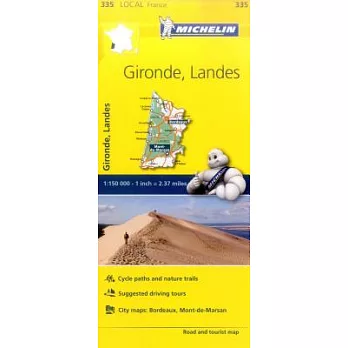 Michelin Local France Gironde, Landes