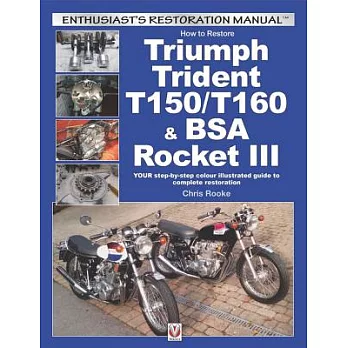 How to Restore Triumph Trident T150/T160 & BSA Rocket III: Your Step-by-Step Colour Illustrated Guide to Complete Restoration