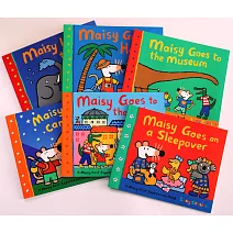 Maisy’s Adventures Set小鼠波波大冒險繪本套書（6冊合售，附小書袋）