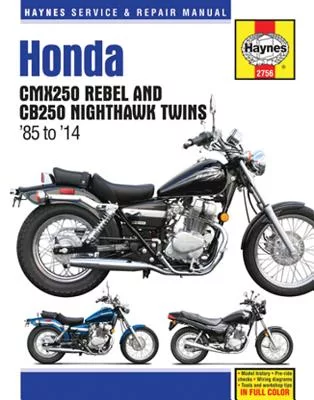 Honda CMX250 Rebel and CB250 Nighthawk Twins ’85-’14: Models Covered: Honda Cmx250 Rebel, 1985 Through 1987 / Honda Cmx250 Rebel