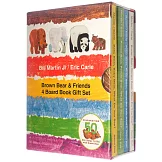 《艾瑞‧卡爾熊熊啟蒙套書》棕色的熊和好朋友們（4本合售）