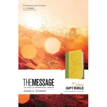The Message: Sunlight / Grass, Leather-Look, The Bible in Contemporary Language