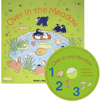 Over in the Meadow (Classic Books With Holes) (Book +CD)
