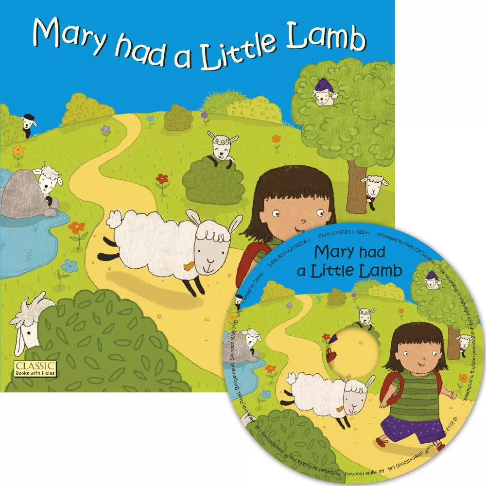 Mary had a Little Lamb (Classic Books With Holes) (Book +CD)