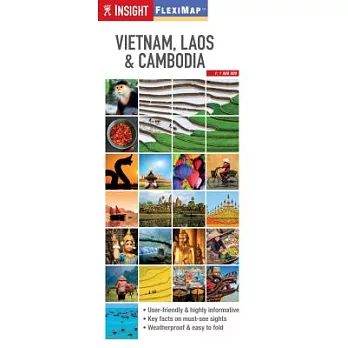 Insight FlexiMap Vietnam, Laos & Cambodia