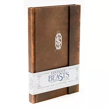 怪獸與牠們的產地：奇獸學家紐特硬殼橫線筆記本（13 x 21 cm / 192 頁） Fantastic Beasts and Where to Find Them Newt Scamander Hardcover Ruled Journal
