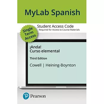 Mylab Spanish with Pearson Etext -- Access Card -- For �anda! Curso Elemental (One Semester Access)