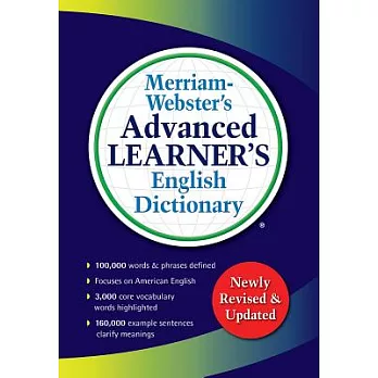 Merriam-Webster’s Advanced Learner’s English Dictionary