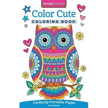 Color Cute Coloring Book: Perfectly Portable Pages