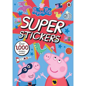 粉紅豬小妹1000張貼紙活動本 Peppa Pig Super Stickers Activity Book