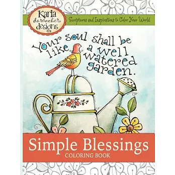 Simple Blessings: Coloring Designs to Encourage Your Heart