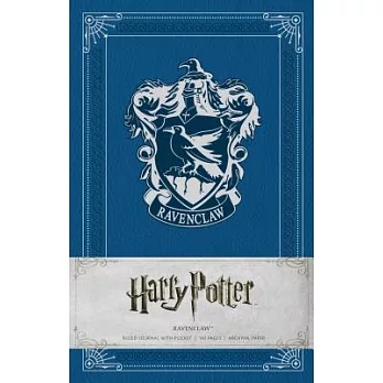 哈利波特：雷文克勞學院硬殼橫線筆記本（13 x 21 cm / 192 頁）Harry Potter: Ravenclaw Hardcover Ruled Journal