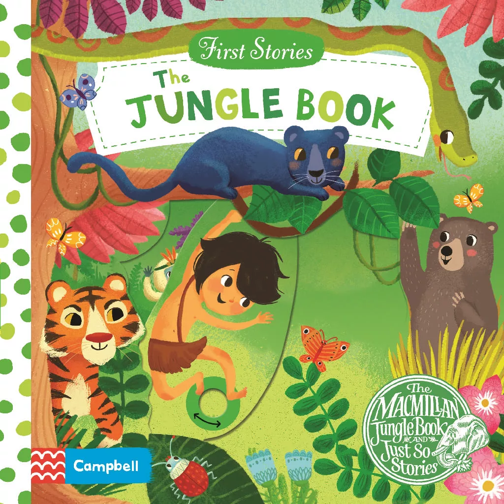 經典童話 硬頁遊戲書：森林王子 First Stories: The Jungle Book