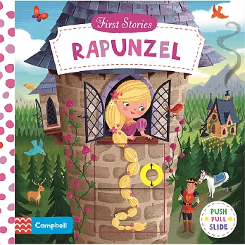 經典童話 硬頁遊戲書：長髮公主 First Stories: Rapunzel