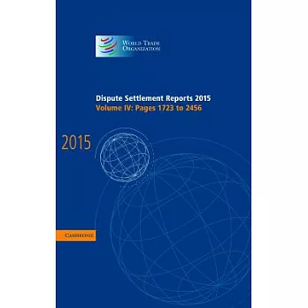 Dispute Settlement Reports 2015: Volume 4