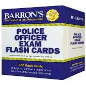 Barron’s Police Officer Exam Flash Cards