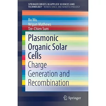 Plasmonic Organic Solar Cells: Charge Generation and Recombination