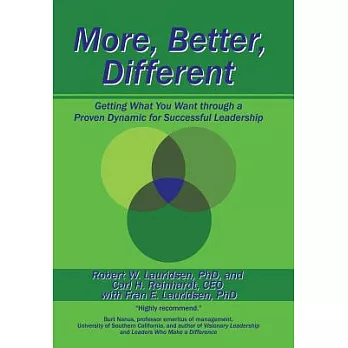 More, Better, Different: Getting What You Want Through a Proven Dynamic for Successful Leadership