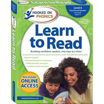 Hooked on Phonics Learn to Read Level 6, First Grade Ages 6-7: Transitional Readers