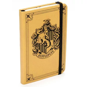 哈利波特：赫夫帕夫學院硬殼橫線筆記本（9 x 14 cm / 192 頁）Harry Potter: Hufflepuff Ruled Pocket Journal