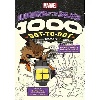 Marvel Guardians of the Galaxy 1000 Dot-to-dot Book