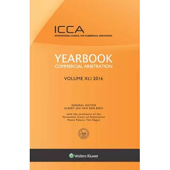 Yearbook Commercial Arbitration: 2016
