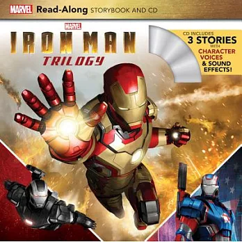 鋼鐵人Iron Man 1-3 故事讀本+CD