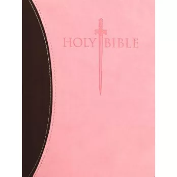 KJVER Sword Study Bible: King James Version Easy Read, Chocolate/Pink Ultrasoft, Personal Size