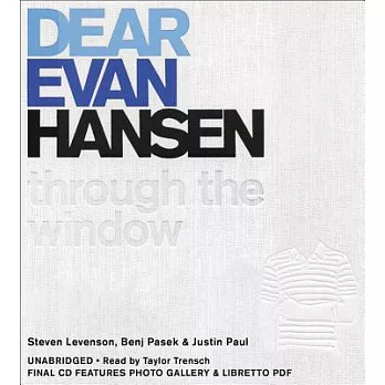 Dear Evan Hansen: Through the Window: Includes PDF Disc