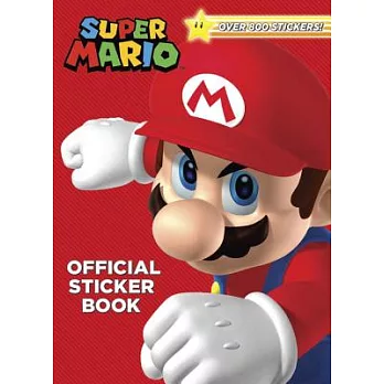 超級瑪利歐 官方貼紙書Super Mario Official Sticker Book