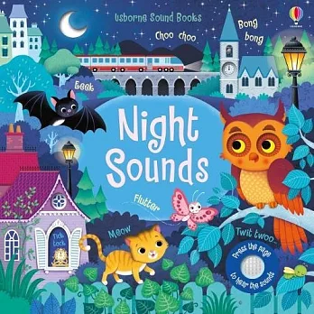 嬰幼兒音效按鍵遊戲書 Night Sounds