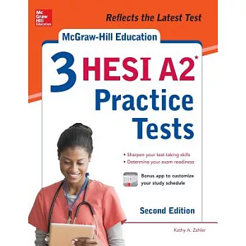 McGraw-Hill Education 3 HESI A2 Practice Tests