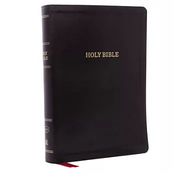 Holy Bible: King James Version, Black, Leathersoft, Super Giant Print, Deluxe Reference