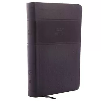 The Holy Bible: King James Version, Black Leathersoft, Personal Size Giant Print Reference Bible: Red Letter Edition