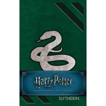 Harry Potter - Slytherin Hardcover Ruled Journal