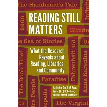 Reading Still Matters: What the Research Reveals about Reading, Libraries, and Community