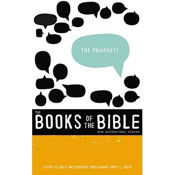 NIV, the Books of the Bible: The Prophets, Hardcover: Listen to God’s Messengers Proclaiming Hope and Truth