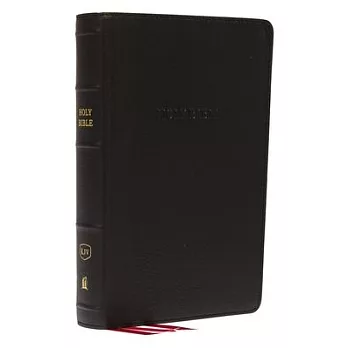 The Holy Bible: King James Version, Black Genuine Leather, Giant Print Personal Size Reference Bible: Red Letter Edition