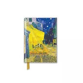 Van Gogh Foiled Pocket Notebook: Café Terrace