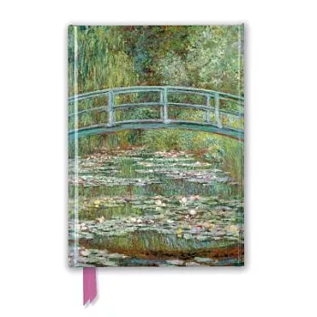 Claude Monet: Bridge Over a Pond of Water Lilies (Foiled Journal)